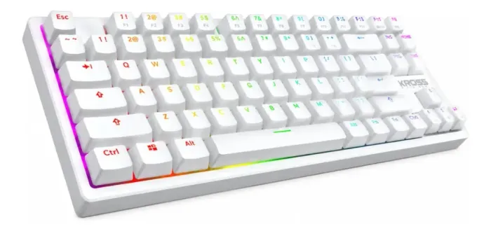 Teclado Com Fio Gamer Kross Strafing Usb Mecânico