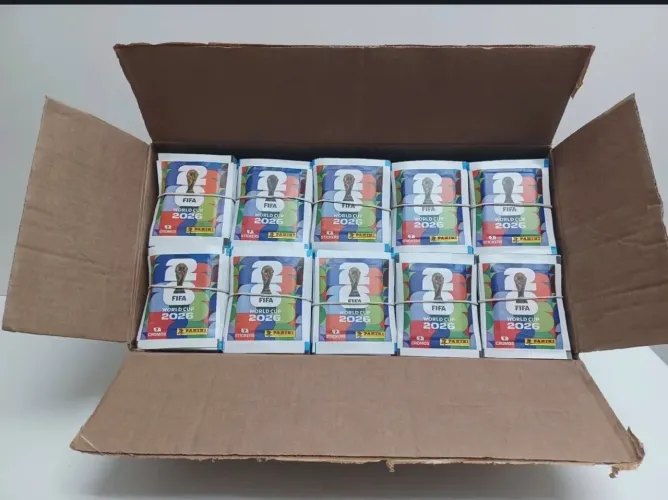 Pacote de figurinhas oficial PANINI copa 2026