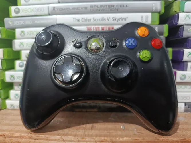 Controle original Xbox 360 sem fio