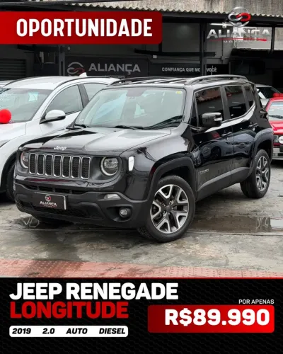 Jeep Renegade Longitude 2.0 4X4 TB Diesel AUT 2019