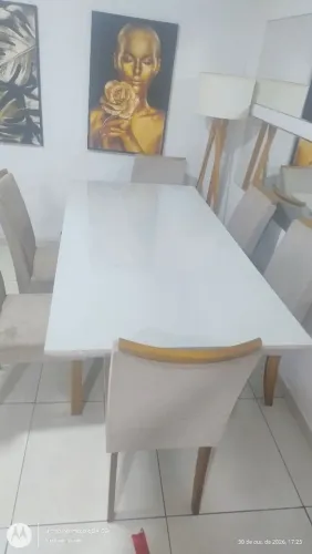Mesa de jantar 6 cadeiras