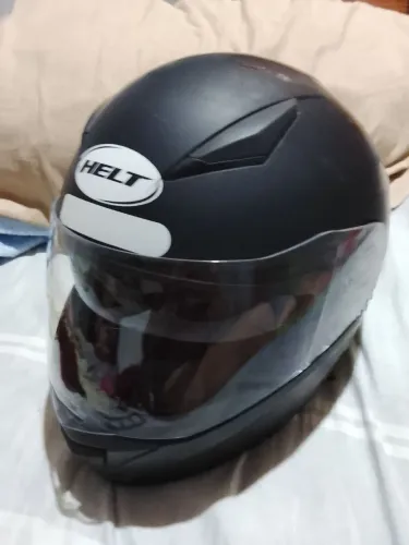 Capacete helt Robocop com óculos