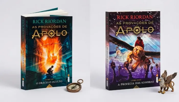 Kit 2 Livros As Provações De Apolo 1 E 2 - Rick Riordan
