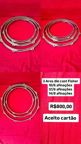 Jogo aros die cast Fisher