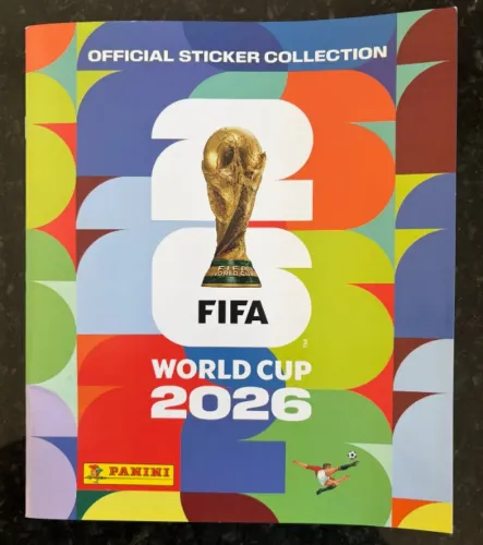 Álbum de figurinhas da Copa 2026