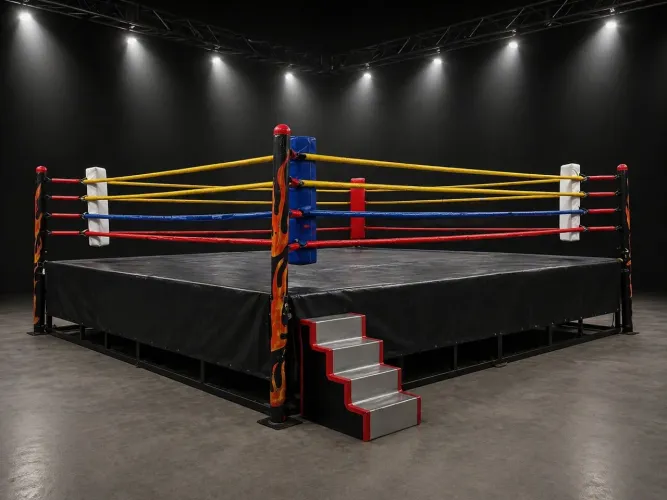Locação de Ringue Profissional | Nino Mercury Ring | Eventos e Campeonatos
