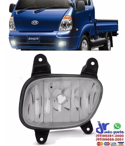 Farol Milha Kia Bongo 05 06 07 08 09 10 11 12 Auxiliar Neblina (Valor Unitario)