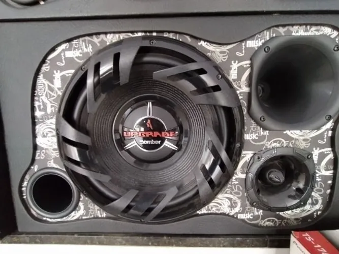 Caixa Trio Alto Falante + Modulo + Super Tweeter +Drive / Consulte