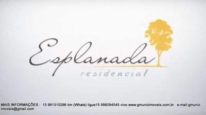 Residencial Esplanada em Tatuí-SP lote  pronto para construir! oportunidade única.!!!