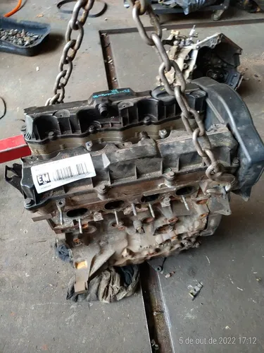 Motor parcial Peugeot 307 1.6 16v flex