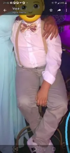 Roupa espote fino menino