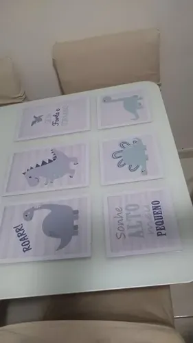 Vendo conjunto de quadros dos dinossauros! Extra!