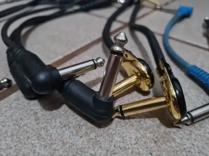 Cabos p10 para pedais  (boss, jhs, strymon, mxr, joyfx)