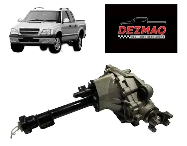 Eixo Diferencial Dianteiro S10 Blazer 4x4 1997 ate 2011 Diesel 11x47