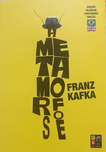 Livro A Metamorfose - Franz Kafka (Edição Bilíngue pt/en)