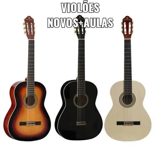 Violão Novos+ Palhetas+ Entrega Hoje