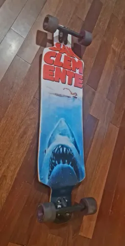 Longboard top, rolamento redbones - aceito cartão e trocas