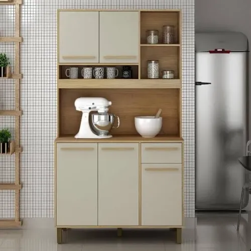 Kit cozinha ametista off white - ENTREGA HOJE !!!