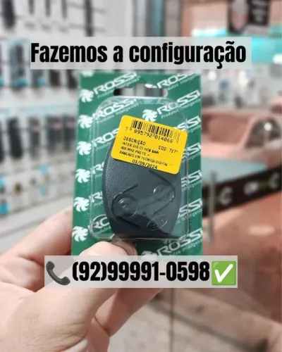 Controle para portão eletrônico rossi original - Fazemos entregas