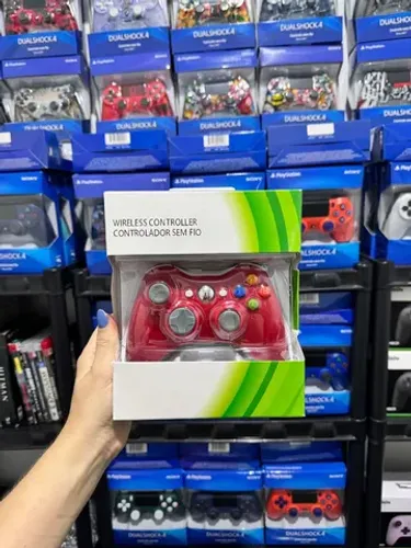 Controle Xbox 360 PC TV com fio - PLAYHOUSE