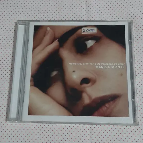 CD Marisa Monte Memórias Crônicas e Declarações de Amor 