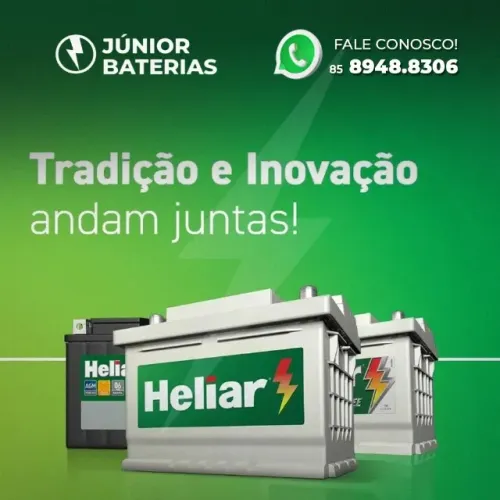 Bateria heliar 65 amperes da ecosport