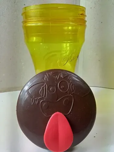 Copo Promocional Toddy Amarelo Antigo: Raridade dos Anos 2000<br>