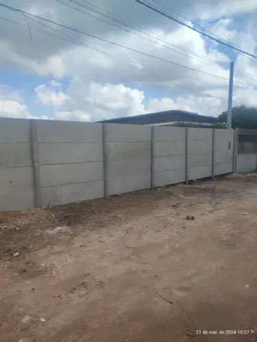 Muro pré moldados
