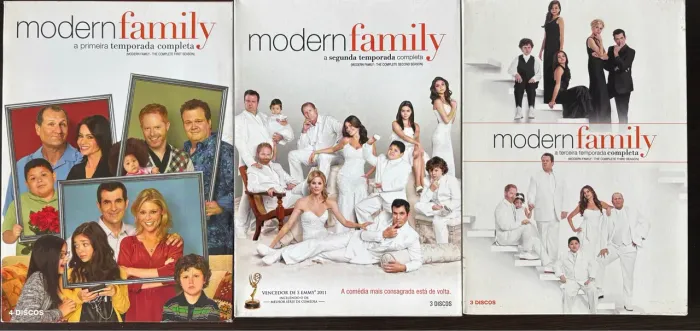 Dvd Modern Family - Temporadas 1 a 3 Completas (Usado)