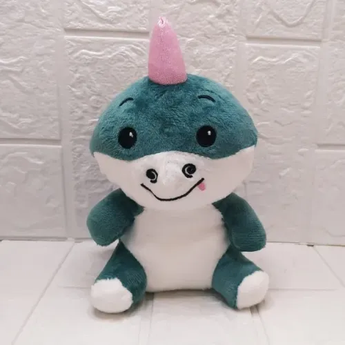Urso De Pelucia Diversos 16cm A 22cm 1410-1 Tuka Toy - Dinossauro