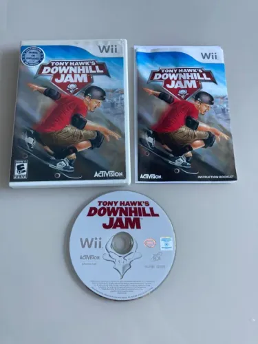 Jogo Nintendo Wii - Tony Hawks Downhill Jam -físico Original