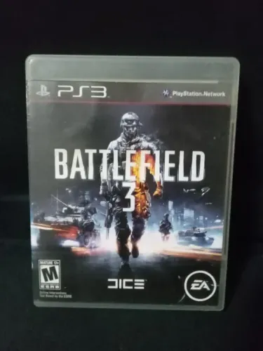 Jogo PlayStation PS3 Battlefield 3 tiro original mídia física 