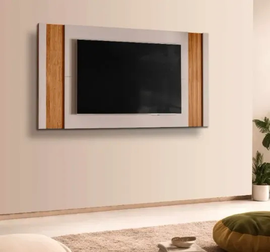 Painel Extensivel Real 150.180 Grigio Fosco/Marrom Frete Grátis - Até 12x S/ Juros 