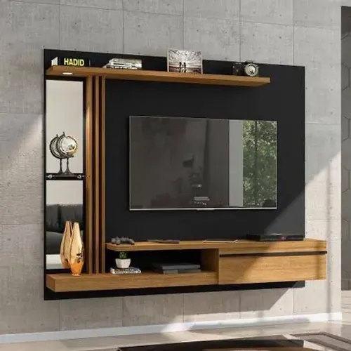 Painel Para Tv até 55 Preto/Fosco