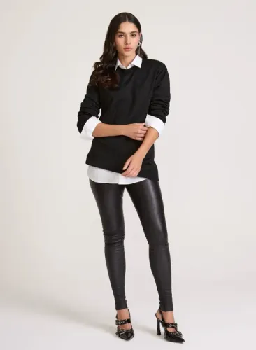 Calça Legging John John Divine Black Feminina