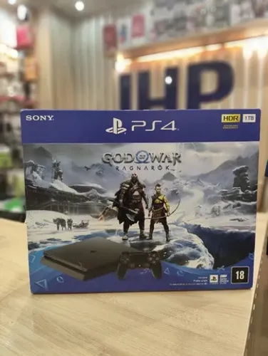 Console PS4 Slim Semi-Novo - 100% Revisado - Em até 12x Sem Juros