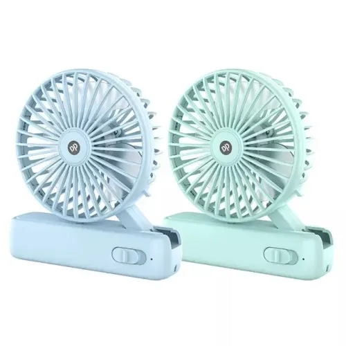 Ventilador Portátil de Mão/Mesa Recarregável DP7635 - Praticidade e Frescor -Loja Coimbra