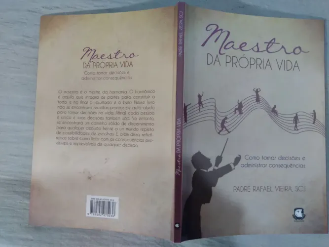 Livro Maestro da Própria Vida - Padre Rafael Vieira, SCJ
