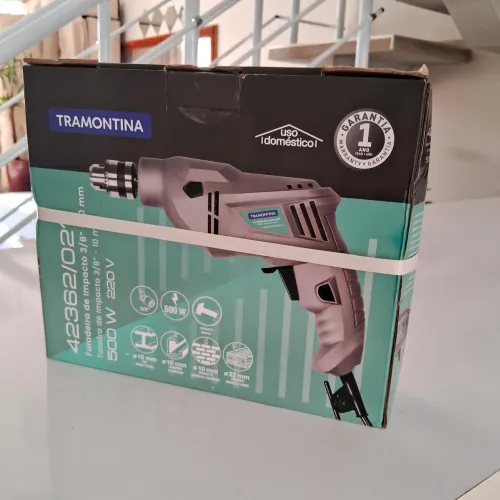 Furadeira de Impacto Tramontina 500W 220V 3/8"