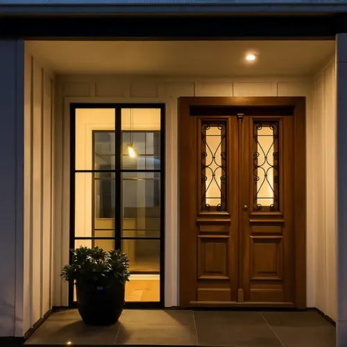 Porta Colonial Madeira Maciça 