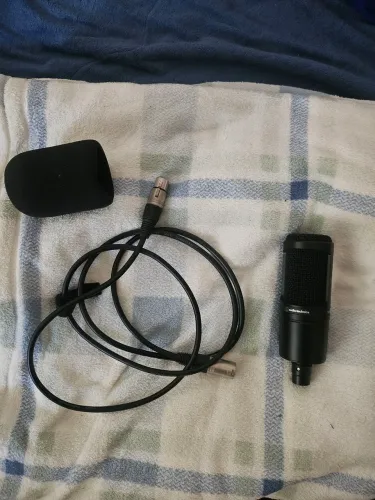 Microfone Condensador AT2020 Audio Technica