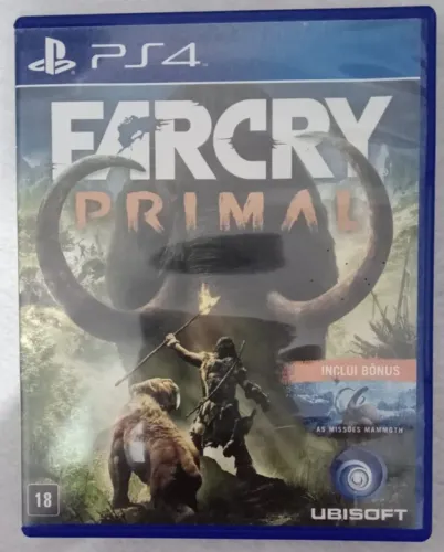 Farcry Primal Ps4 Mídia Física Legendas Português. (Usado)