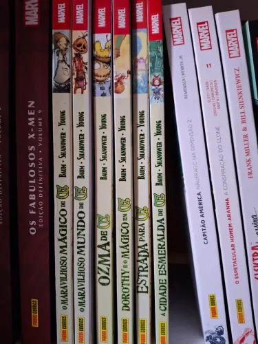 Coleção o maravilhoso mágico de oz marvel 