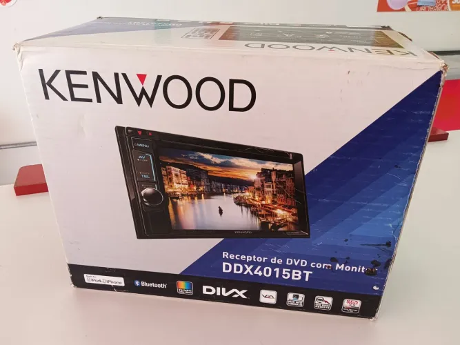 Central Multimídia DVD Kenwood DDX4015BT