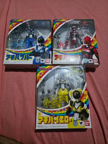 Set Akibarangers - SH Figuarts <br>