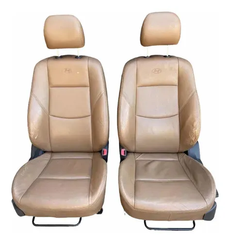 Jogo De Banco Couro Marrom / Forro Porta Hyundai I30 2011 10