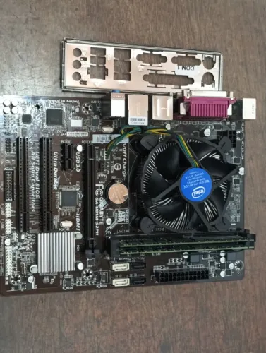 Torro kit i3 4 geração placa gigabyte 8 gigas ram ddr3 testado em perfeito funcionamento p