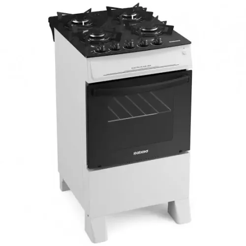 Fogão 4 Bocas Novo Automático Branco