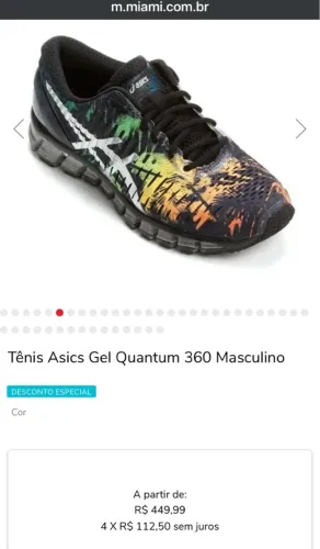 Tênis Asics Quantum 360 e Fila Float - baixou!