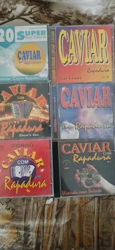 Kit cds caviar com rapadura  por 50